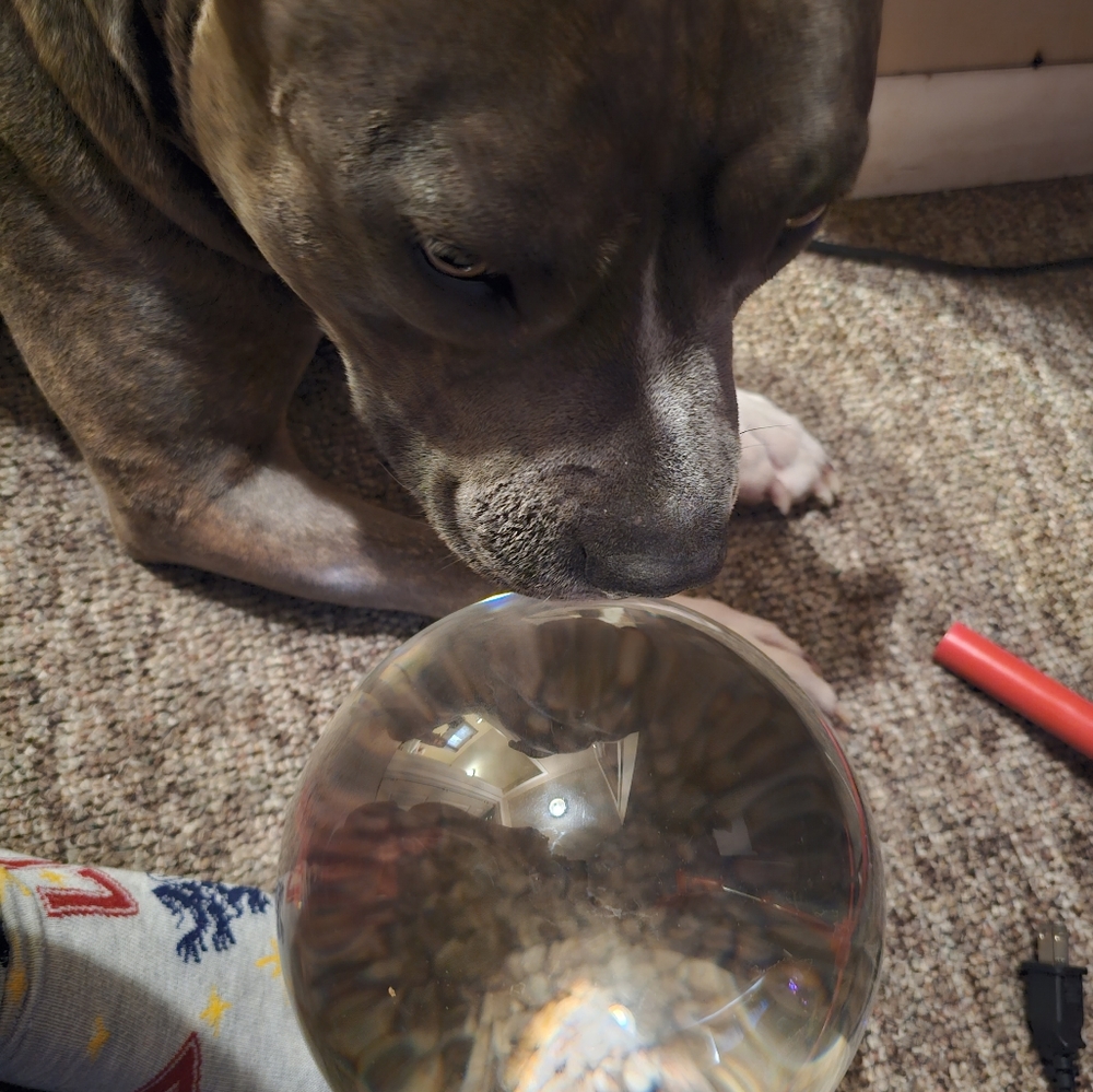 Very large crystal ball